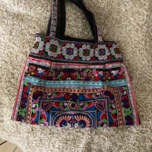 Multi color cotton bag